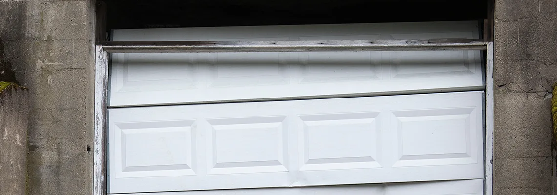 Fallen Commercial Garage Door Repair in Palm Bay, Florida